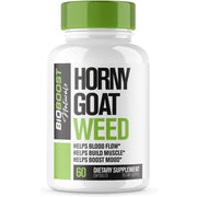 BioBoost Horny Goat Weed, 9-in-1 Blood-Flow, Stamina, and Performance Supplement for Men, 60ct