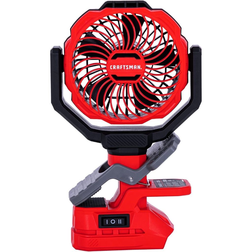 CRAFTSMAN Portable Clip on Fan Rechargeable (Tool Only)