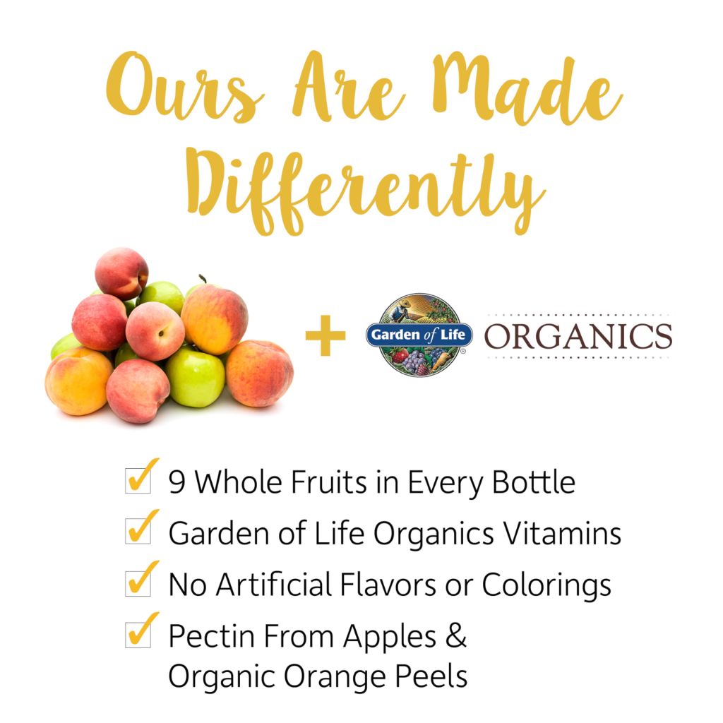 Garden of Life Organics Turmeric Inflammatory Response Gummy - 120 Gummies