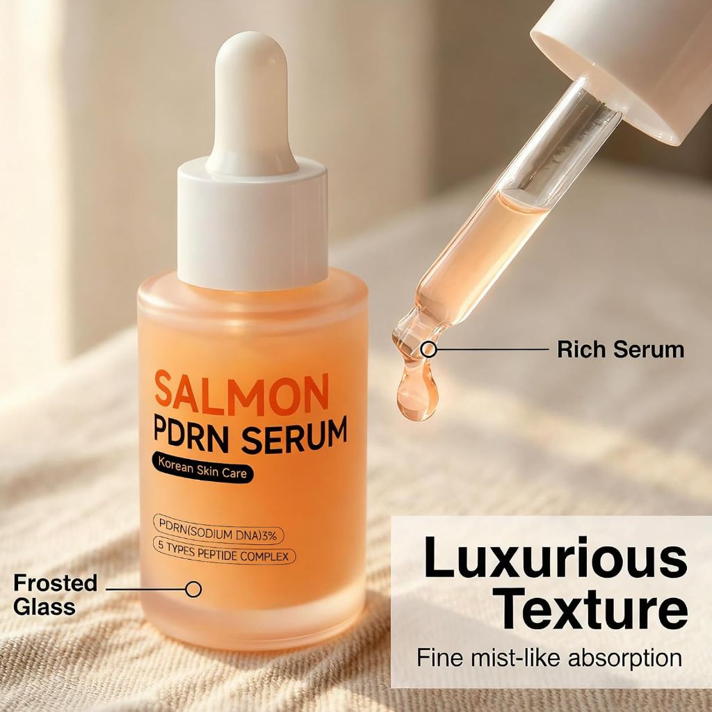 Salmon DNA PDRN Peptide Serum, Unscented, 1.01 fl.oz.