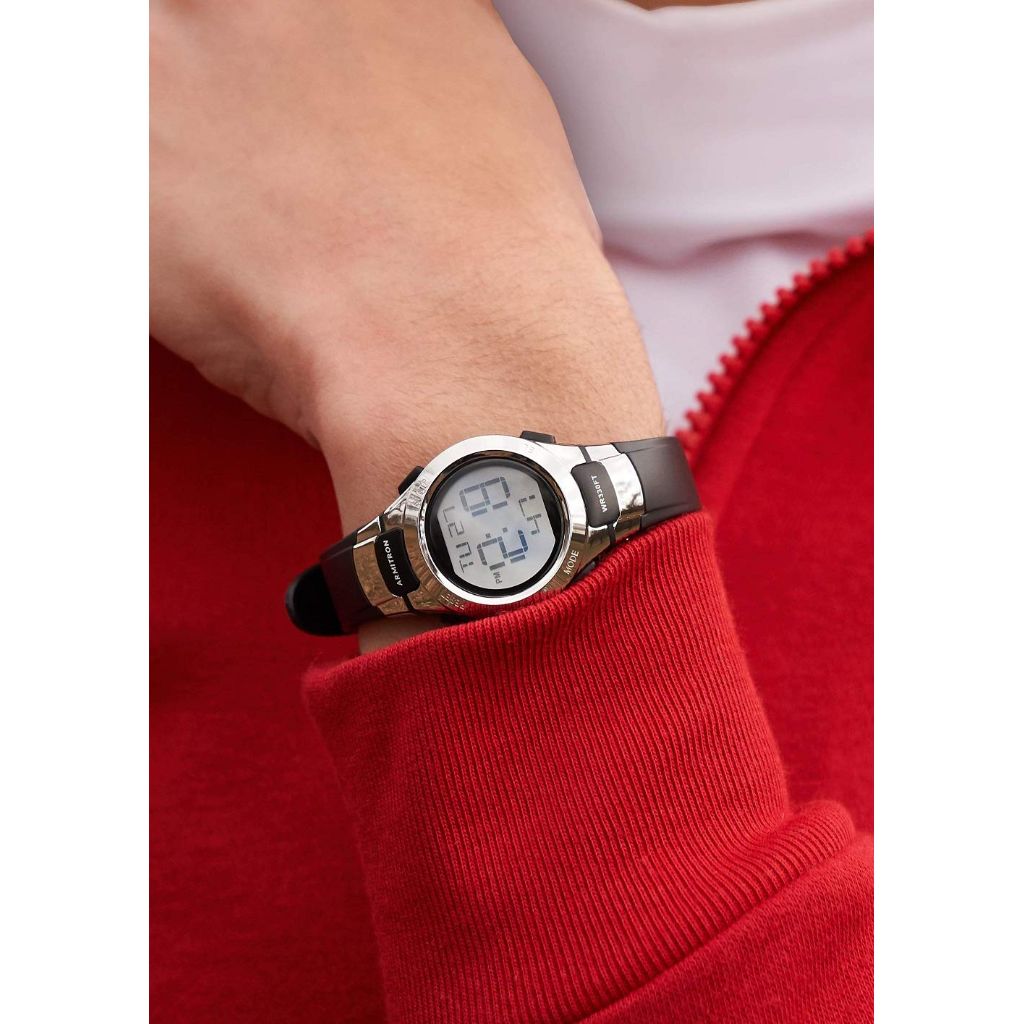 Armitron Sport Women's 45/7012 Digital Chronograph Resin Strap Watch