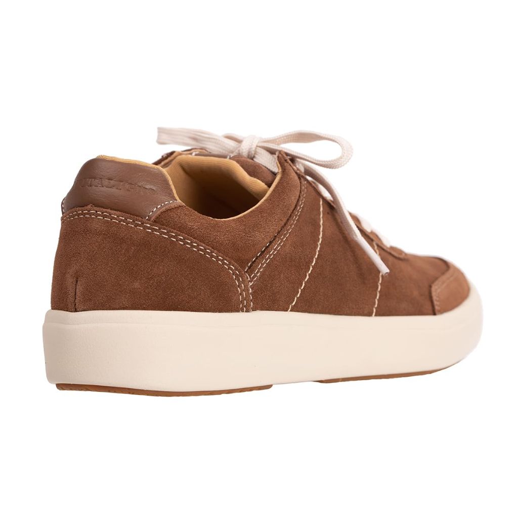 Revitalign Men's Durham Sneaker, Brown, 16