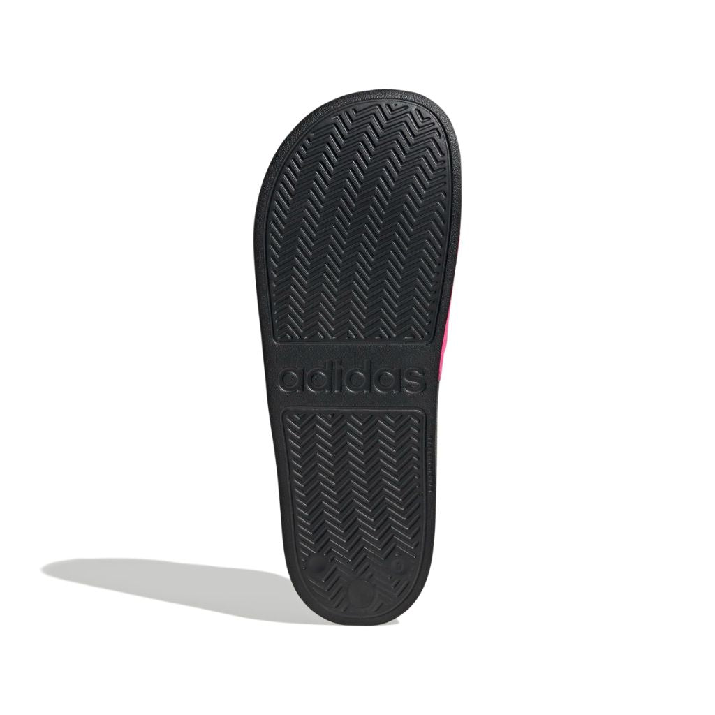 adidas Men's Adilette Shower Slide - Shock Pink/Black, Size 16