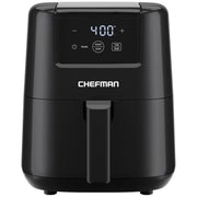 Chefman 2 Qt Compact Air Fryer W/ Digital Display and Shake Reminder - Black  New