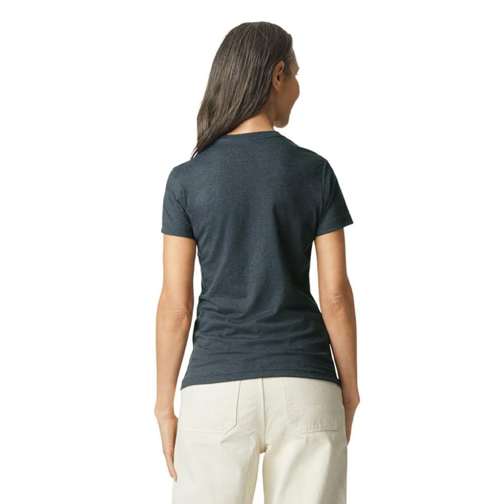 Gildan Women's Softstyle Cotton T-Shirt, Style G64000L, Multipack, Dark Heather (2-Pack), 2X-Large