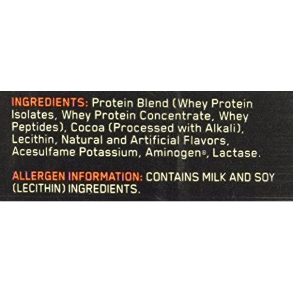 Whey Gold Standard Optimum Nutrition 100%, Double Rich Chocolate 2 Lbs (32oz)