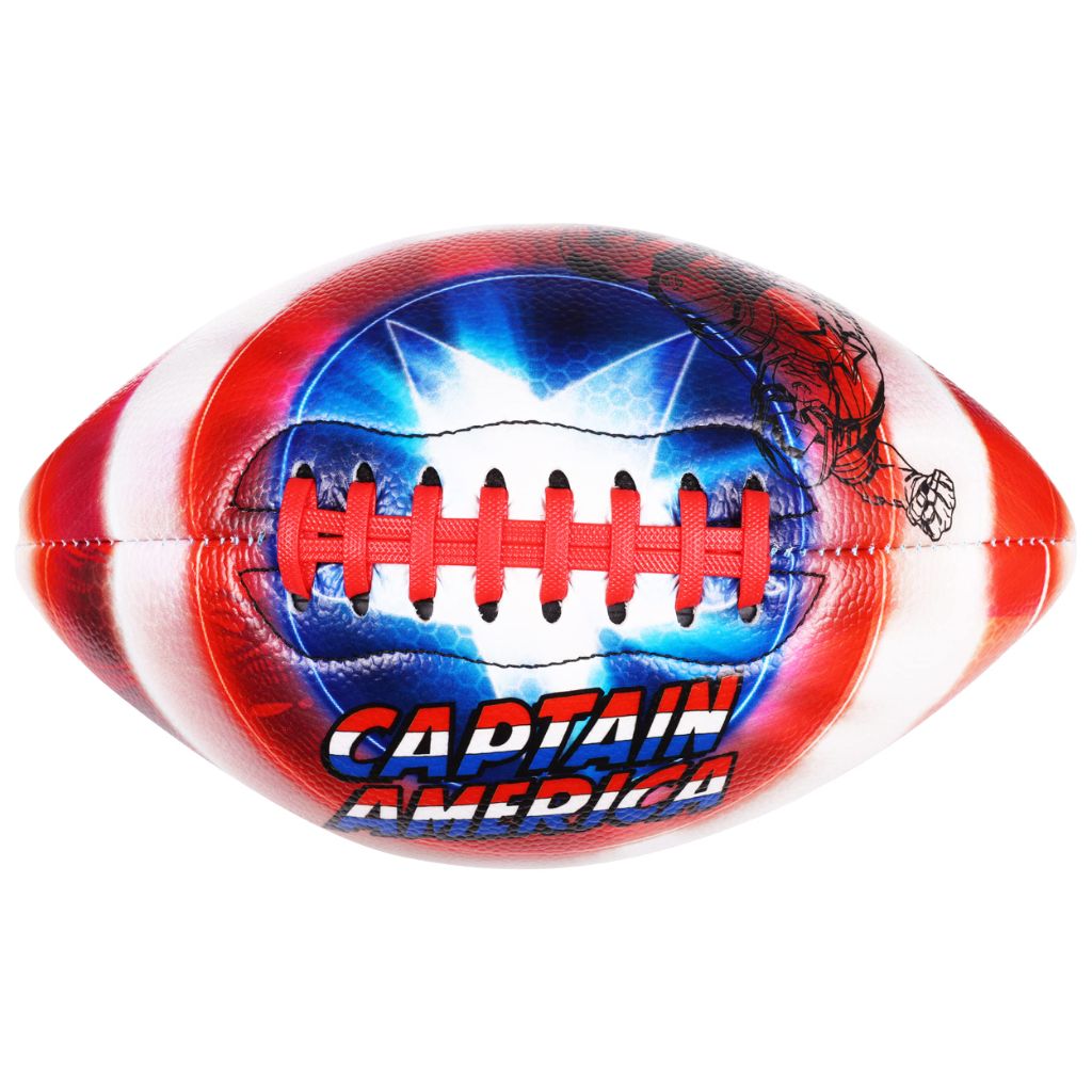 Capelli Sport Marvel Avengers Captain America Youth Football, Small Mini Junior Futbol for Kids, Size 6, Multi