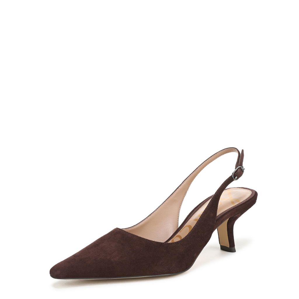 Sam Edelman Women's Bianka Sling Pump, Café Noir, 8