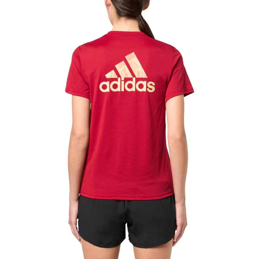 adidas Women's Local Pop Short Sleeve Pre-Game T-Shirt - Atlanta United FC, Team Victory Red (XS)