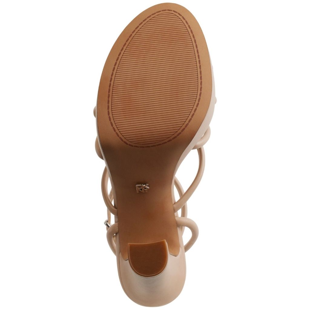 Dkny Women's Delicia Strappy Knotted Platform Sandals - Light Taupe 9.5