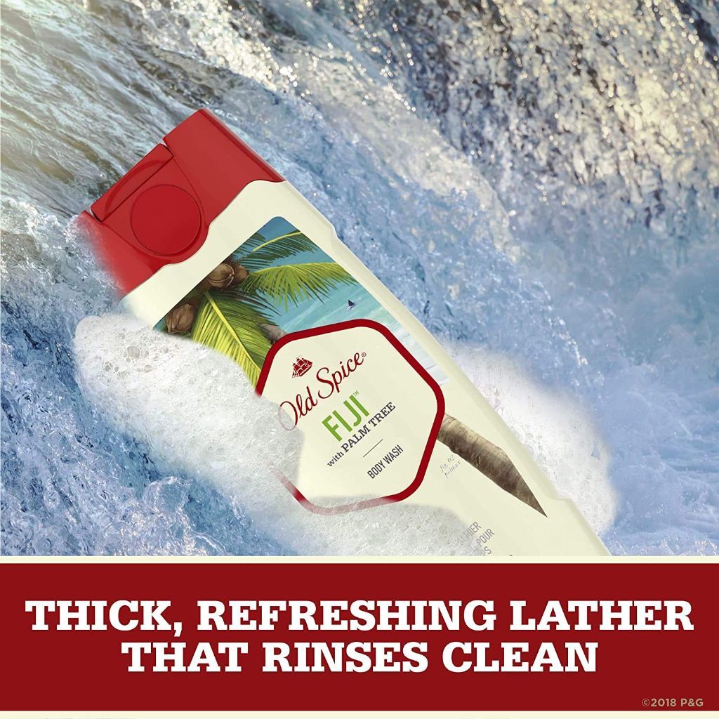 Old Spice Men's Body Wash - Fiji (Palm Tree + Coconut), 25 fl. oz.