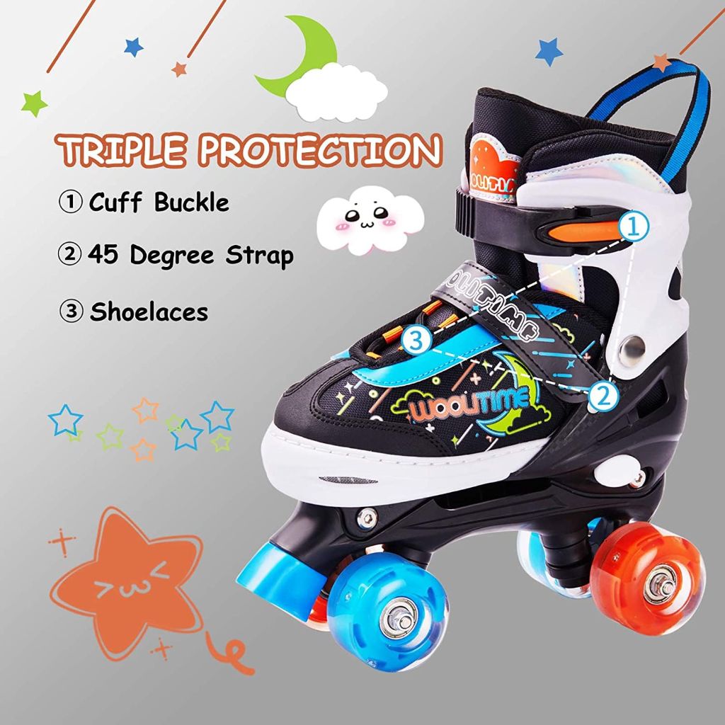 Woolitime Kids Roller Skates - size 4
