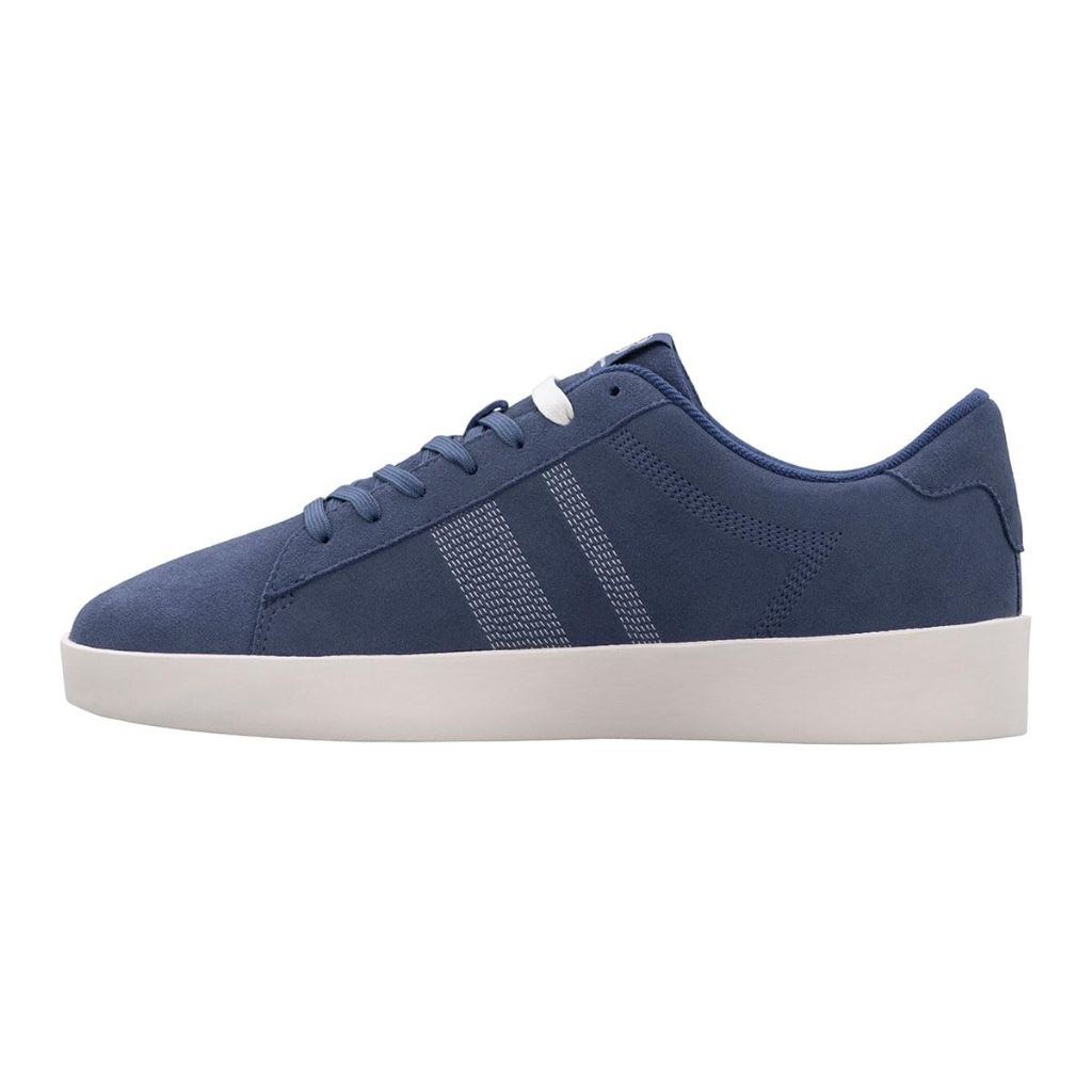 Ben Sherman Men's Boxwell Fashion Sneaker, Slate Blue/Whisper White, 7.5 M