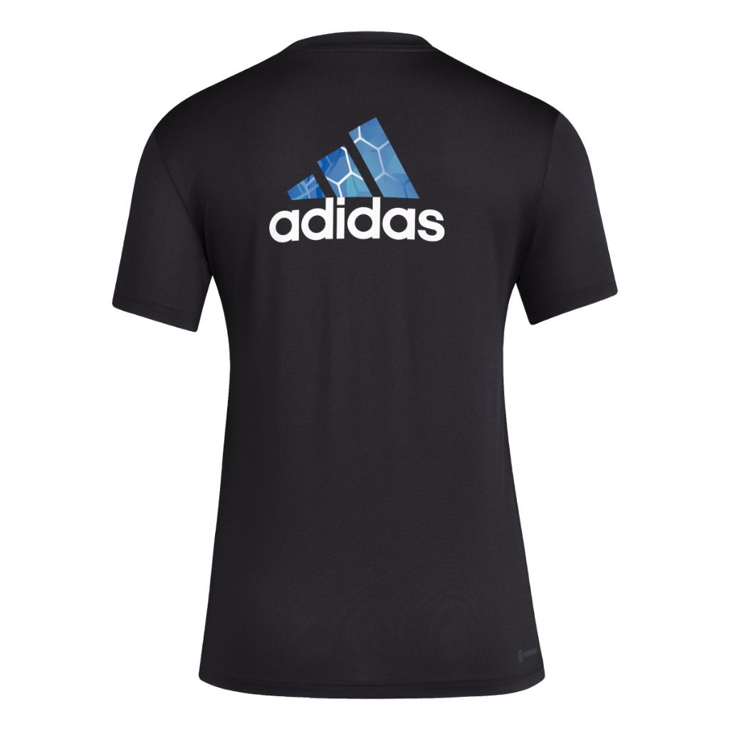 adidas Women's Local Pop Short Sleeve Pre-Game T-Shirt -San Jose Earthquakes, Black (XL)
