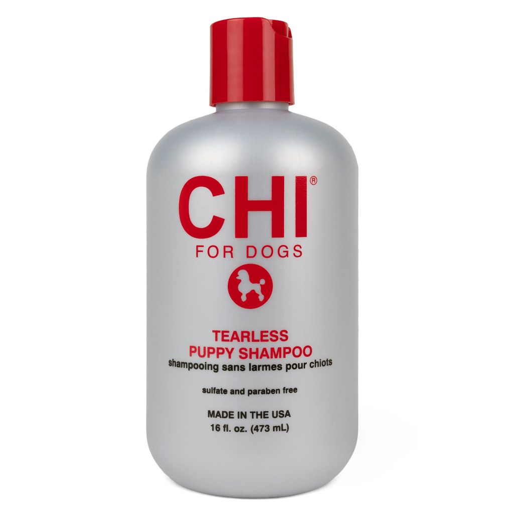CHI for Dogs Tearless Puppy Shampoo with Silk Protein | Puppies 8 Weeks+ | 16 Fl Oz
