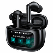 Wireless Earbuds with Touchscreen Smart Charging Case, Active Noise Cancelling, Bluetooth 6.0, IPX7, 40H Battery