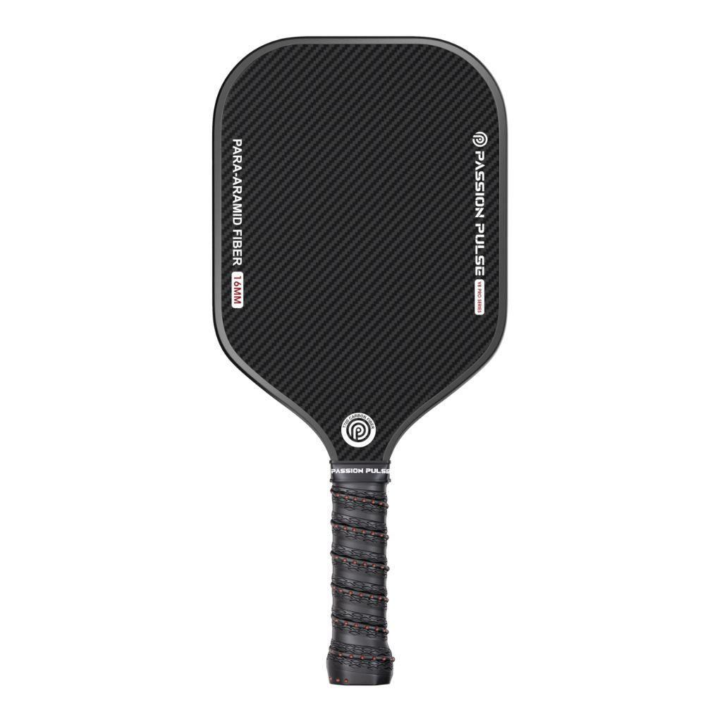 Pickleball Paddles 2026, Carbon Fiber Pickleball Paddle,16mm T700 High Grit & Spin (Black & White – Aramid Fiber)