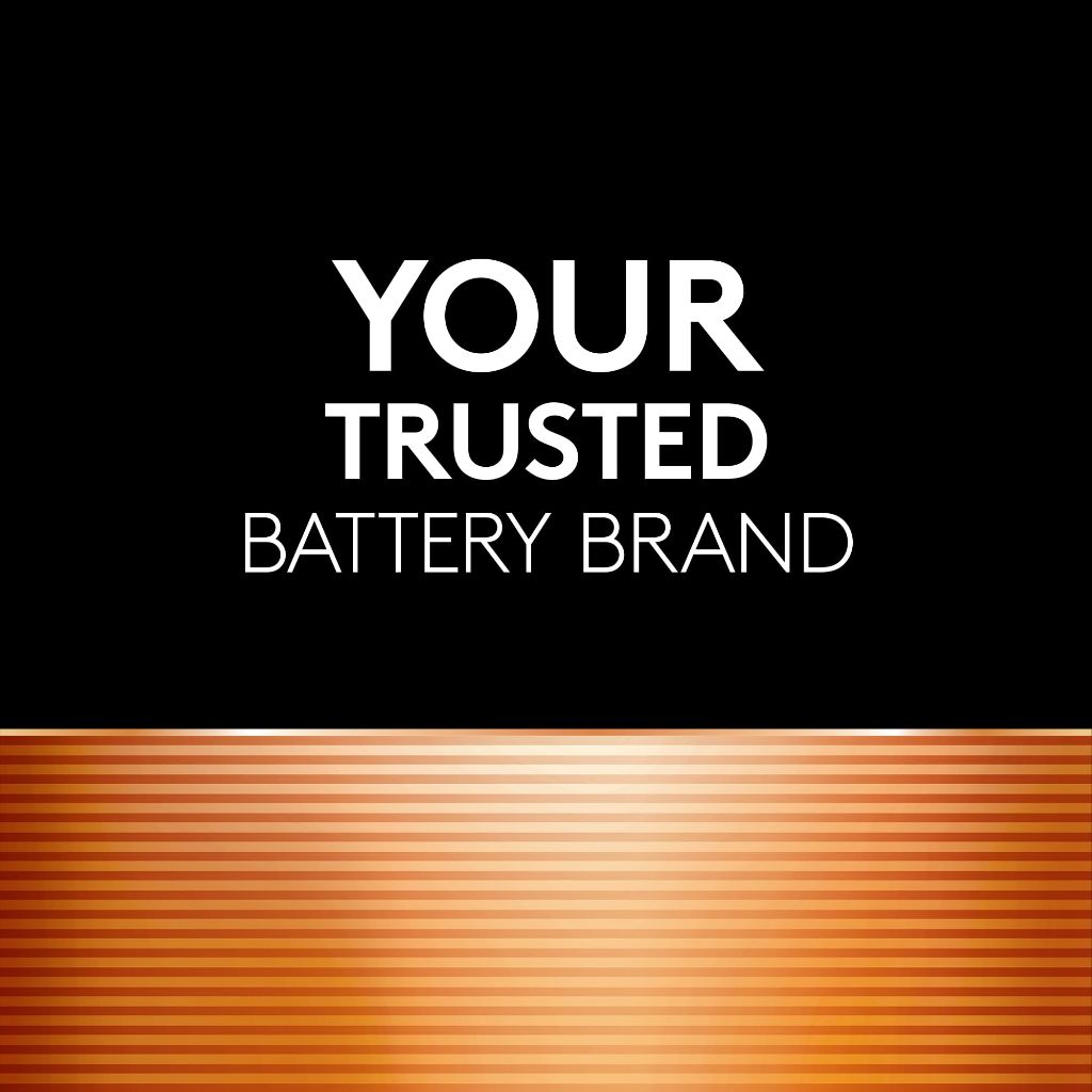 Duracell Coppertop D Batteries, 10 Count (1 Pack)