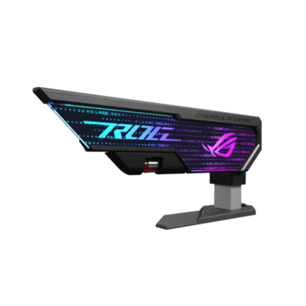 ASUS ROG Herculx Graphics Card Anti-Sag Holder, Inc. Spirit Level, Aura Sync RGB