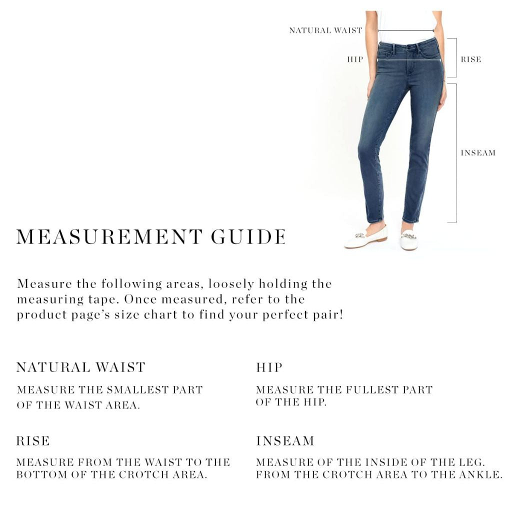 NYDJ Women's Petite Petite Pull ON Skinny Ankle Jean with Side Slit Pants, Optic White, 14P