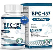𝗕𝗣𝗖 𝟭𝟱𝟳 Peptide Capsules, 𝗕𝗣𝗖 - 𝟭𝟱𝟳 Pro 1000mcg, New Protective Compound 𝟭𝟱𝟳 Non-Gmo, Gluten Free Supplement for Faster Recovery, 60 Capsules (BPC-157)