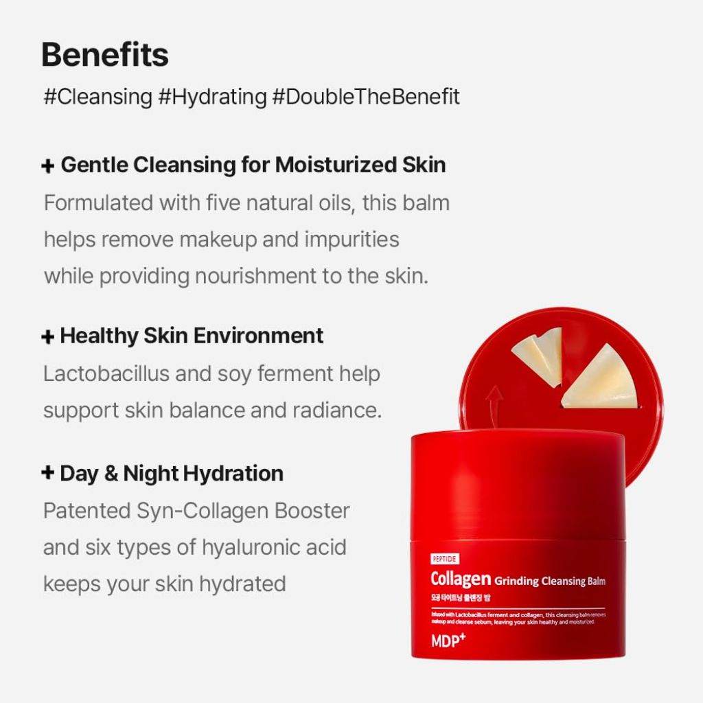 MDP+ Peptide Collagen Grinding Cleansing Balm - 1.69 fl. oz.