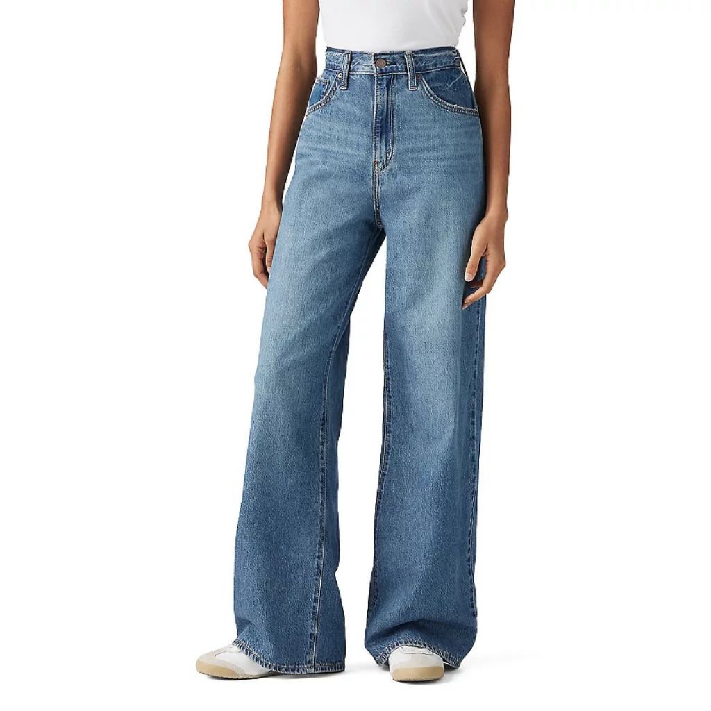 Levi's Women's High-Rise Cinch Baggy Jeans - Chasing Dreams, Size 29