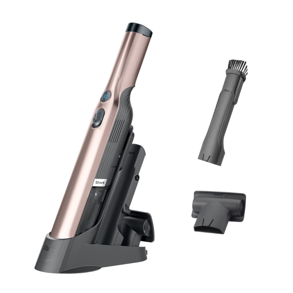 Shark WANDVAC Cordless Hand Vac, Lightweight, Portable at 1.4 lbs. Rose Gold