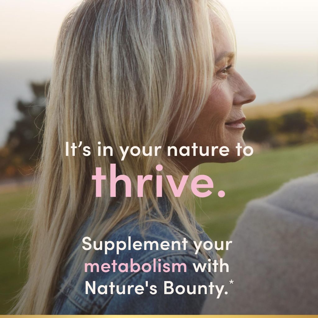 Nature’s Bounty Optimal Solutions Metabolism Booster Supplement, 60 Capsules