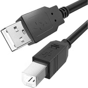 Ancable 15-Feet USB B MIDI Controller Cable Cord for Audio Interface