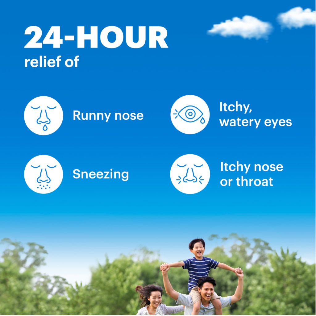 Claritin Children's Allergy Medicine, 24-Hour Non-Drowsy, Grape Flavored, Dye-free, 8 fl oz.