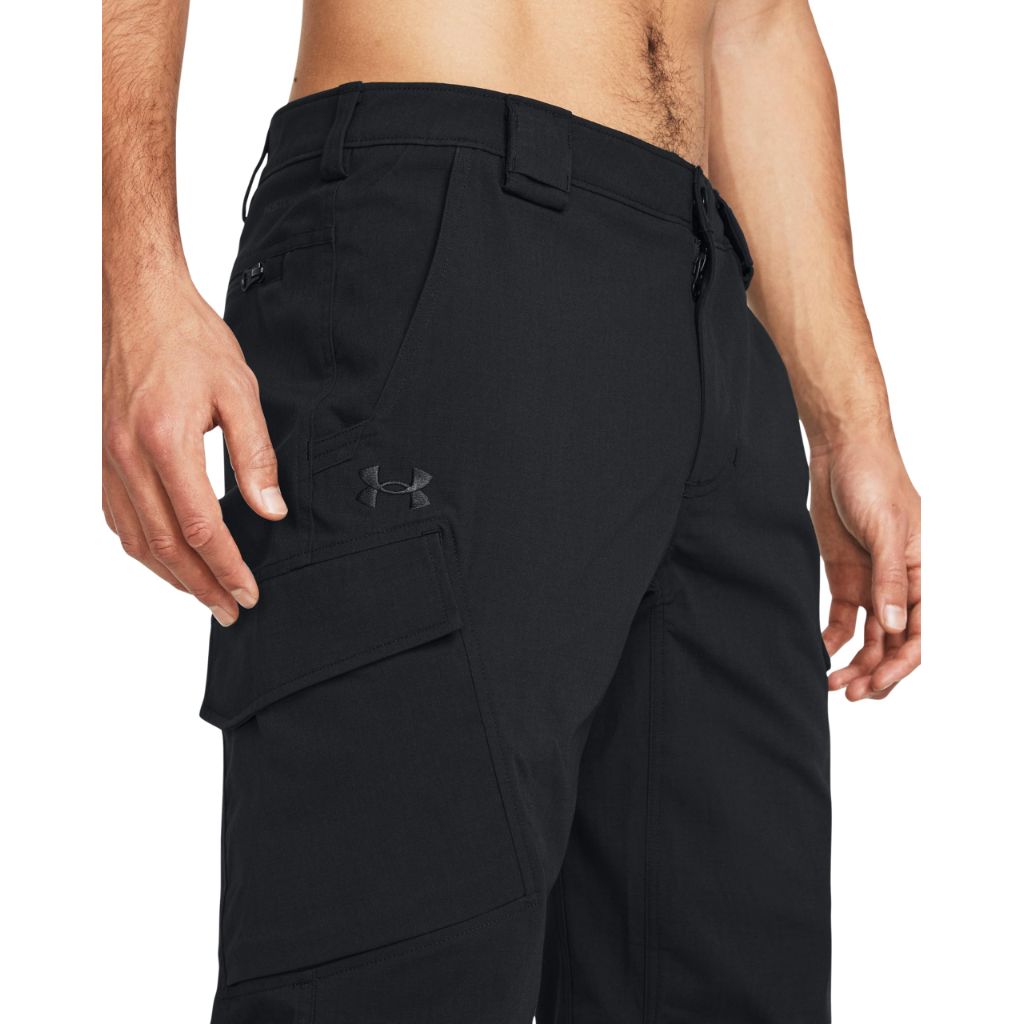Under Armour Men's Enduro Elite Cargo Pants, (001) Black / / Black, 34/32