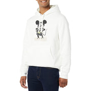 SZ XL, Amazon Essentials Disney | Men's Sherpa-Lined Hooded Pullover Sweatshirt, Mickey