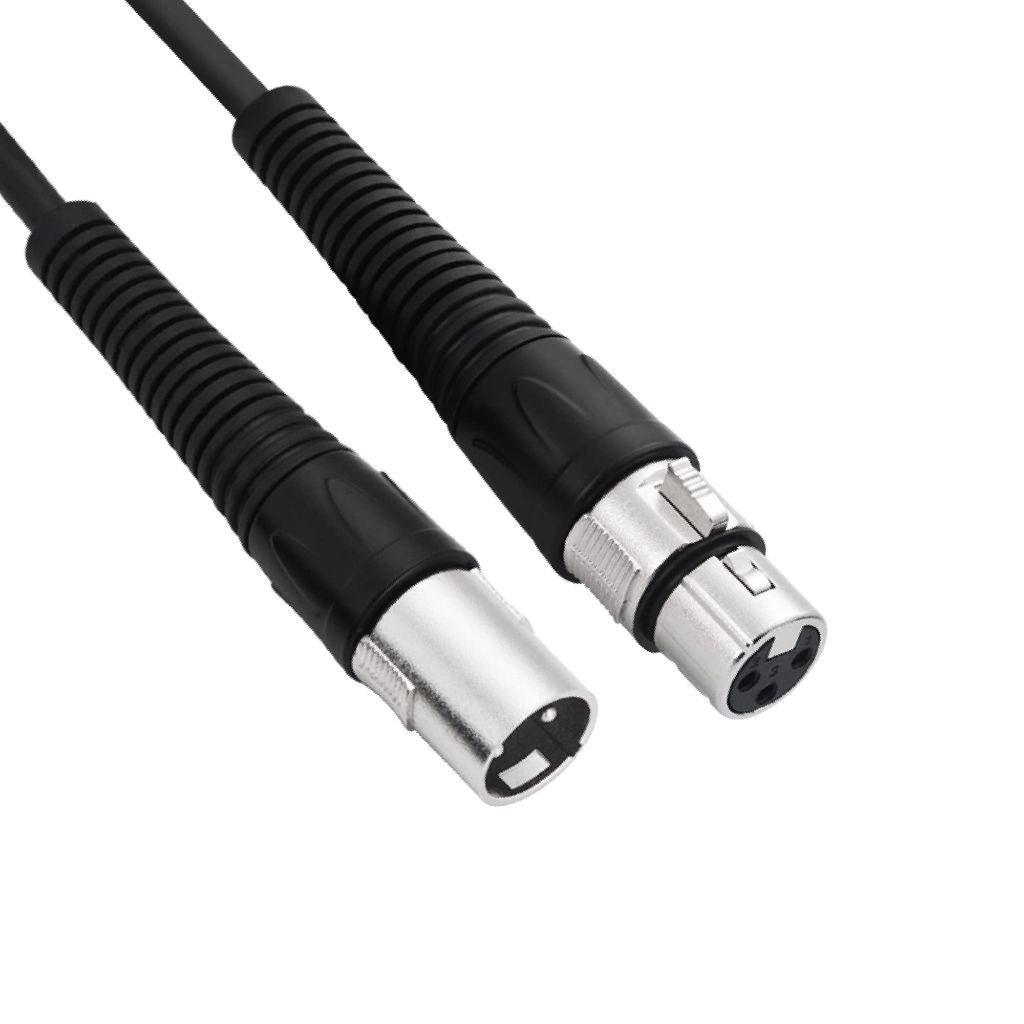 CAROL XLR Female to Male Microphone Cable #1090072-20 Feet | Black