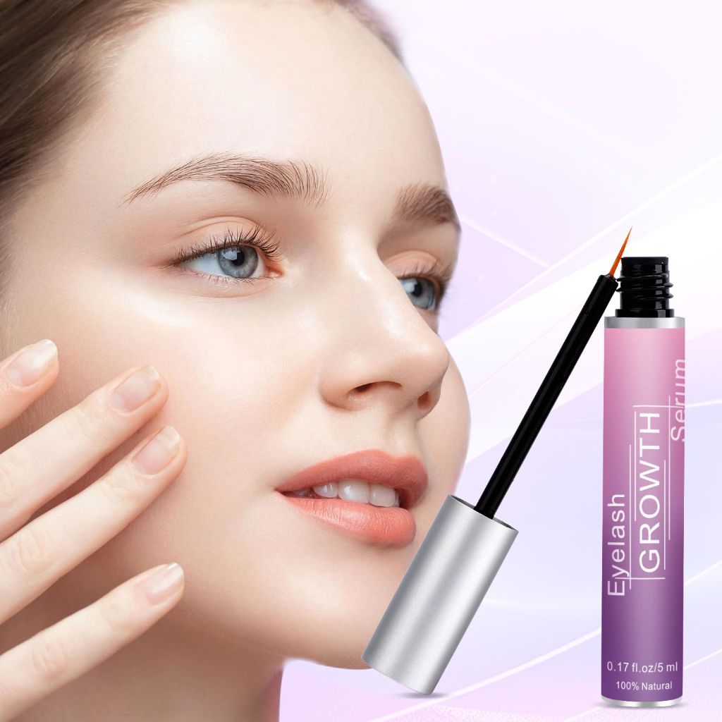 Aomock Premium Eyelash Growth Serum and Eyebrow Enhancer (5ml)