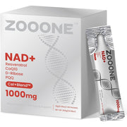 zooone NAD+ 1000mg Nicotinamide Riboside & Resveratrol Liquid Packets - 0.35 fl. oz. (30 Pocket)