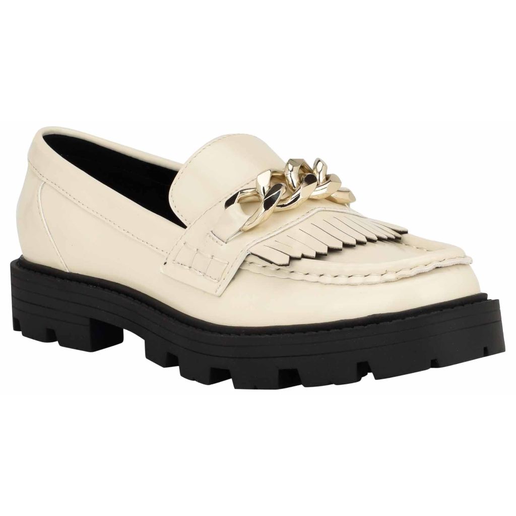 Nine West Women's Andme3 Loafer, Ivory , 10M