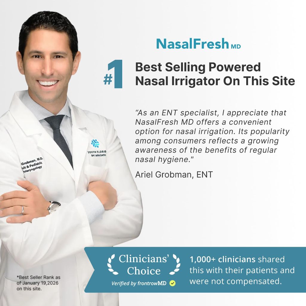 NASALFRESH MD - Dual Powered Nasal Irrigation System