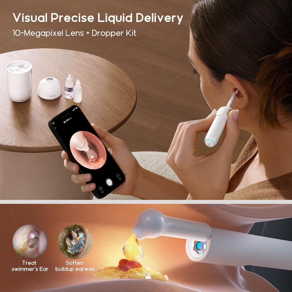 Bebird Home 30S Ear Wax Removal, Smart Ear Care System Cleaner Kit