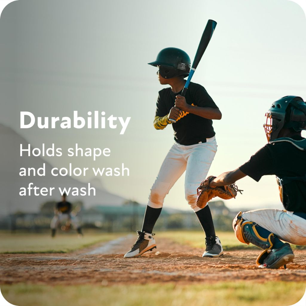 Sof Sole Baseball/Softball Over-the-Calf Team Athletic Performance Socks (2 Pair), X-Small, Black