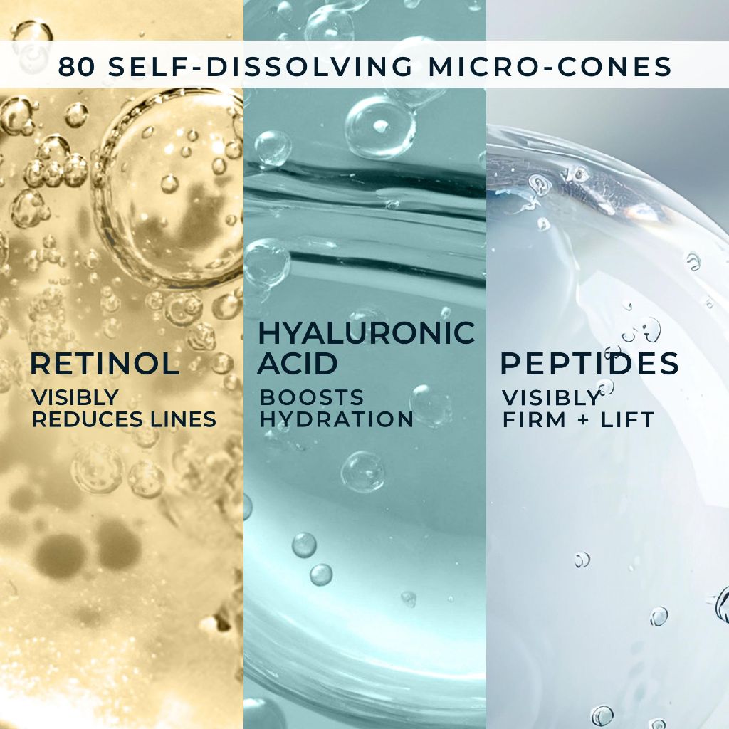 RoC Retinol Correxion Deep Wrinkle Non-Invasive Targeted Patches - 6ct + Packette (2pk)