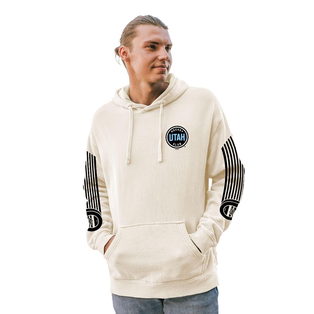 Blue 84 Utah Hockey Club NHL Officially Licensed Ringspun Hooded Sweatshirt