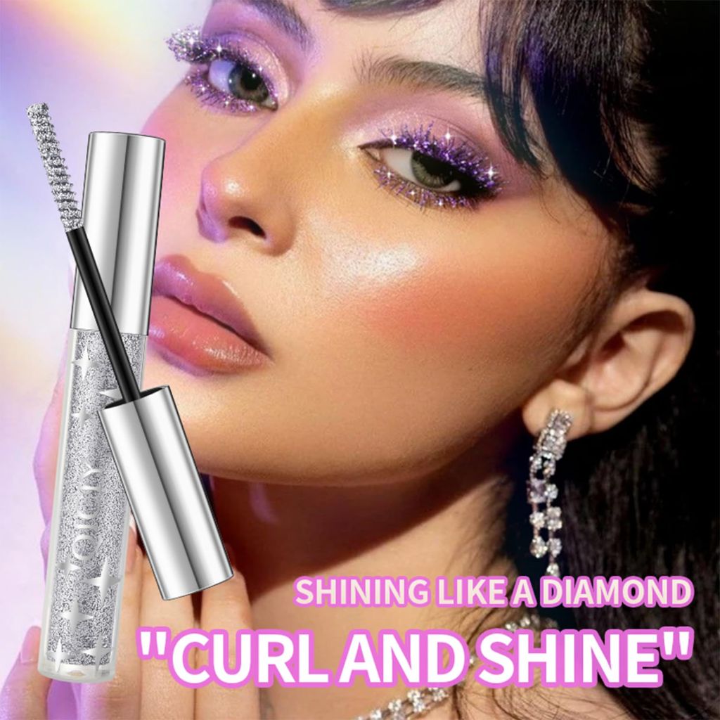 Glitter Mascara Eyelash Dyeing Glitter Colored