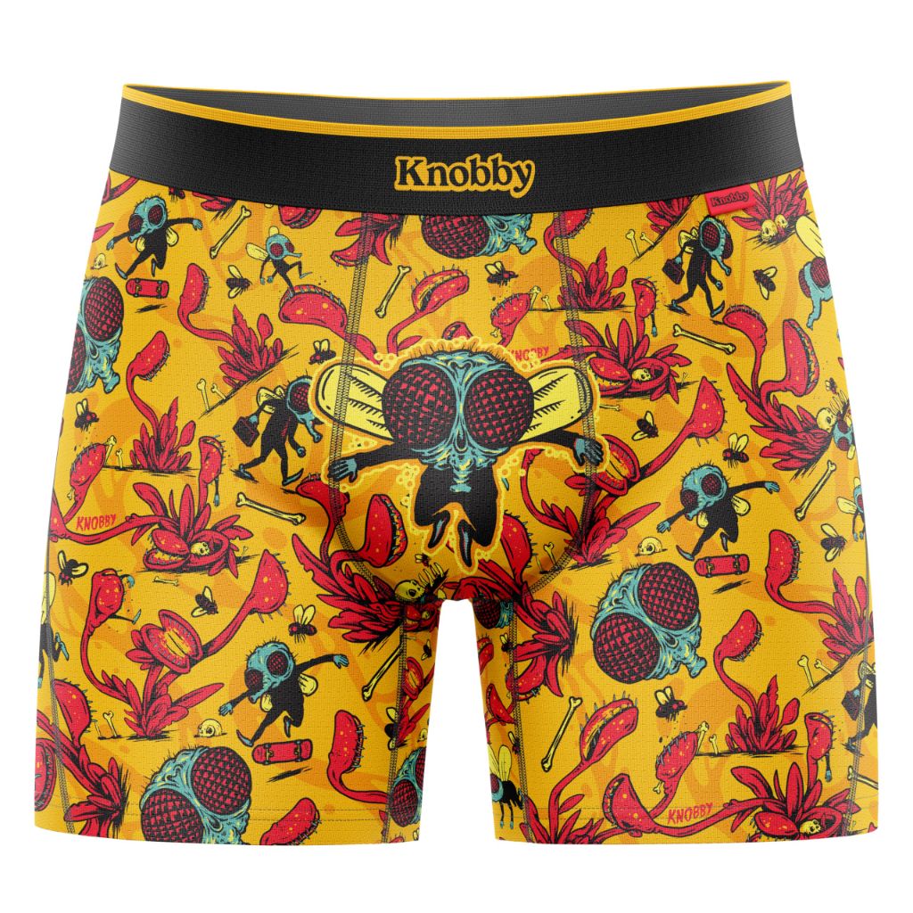 SZ 2XL Knobby Underwear Mens Boxer Briefs Trunks -  Flyless Design