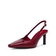 Anne Klein Women's Slingback Kitten Heel Rosel, Burgandy - size 9