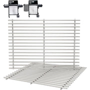 Replacement Grill Grates for Weber Spirit Grill 200 Series w/Side Knobs E200, S200, E210, S210, Spirit 500 2 Burner Grills