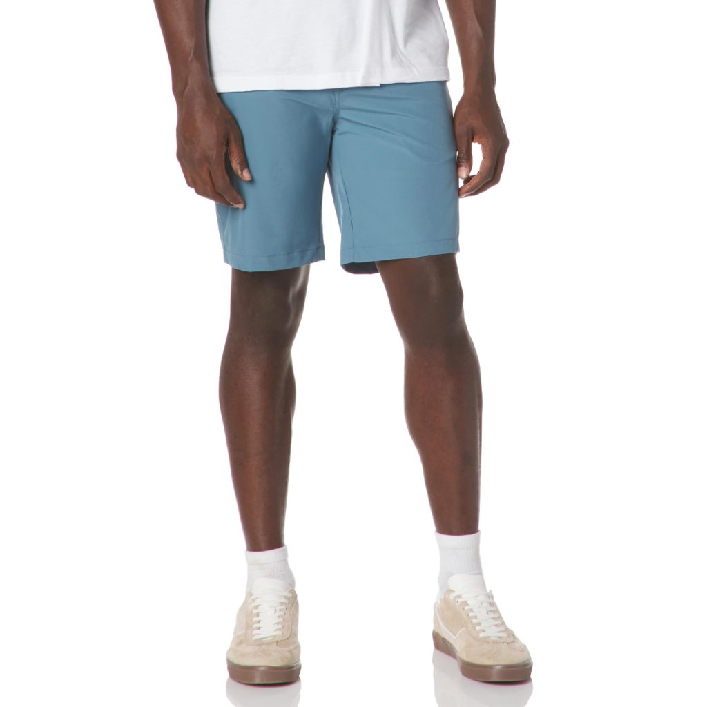 UB Tech 9" Stretch Flat Front Classic Chino, Size 30