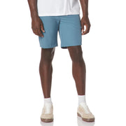 UB Tech 9" Stretch Flat Front Classic Chino, Size 30