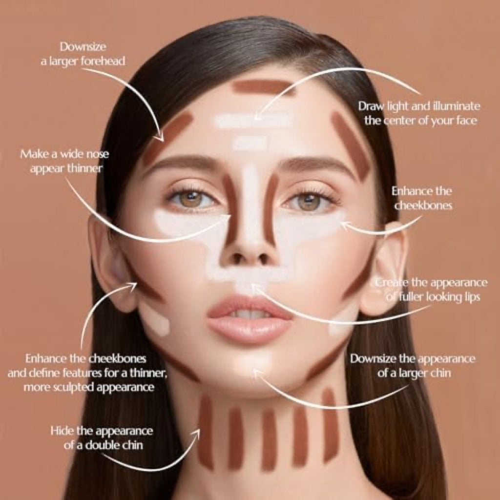 Anglicolor Liquid Contour Stick Beauty Wand, Smooth, Lightweight - #03 Light Medium, 12mL