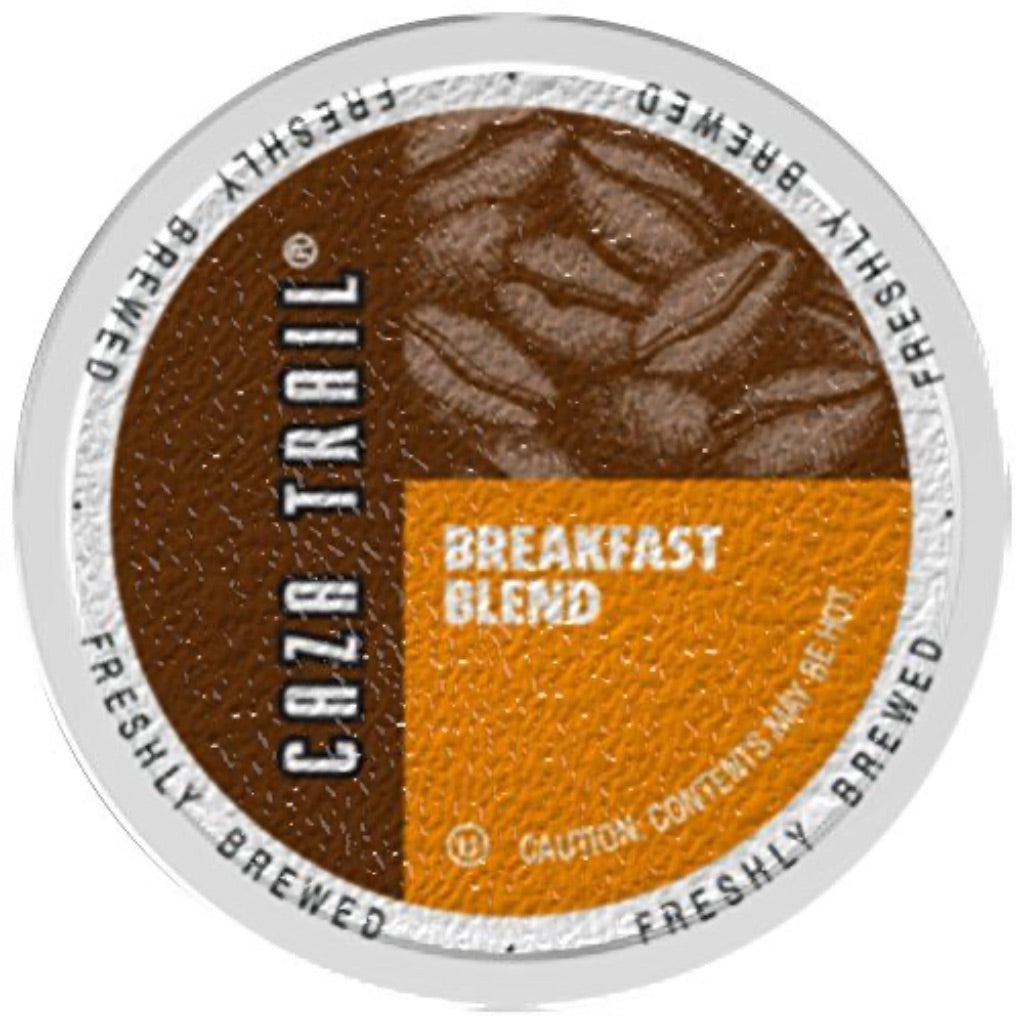 Caza Trail Coffee, Breakfast Blend, Keurig K-Cup Coffee Pods, 100ct